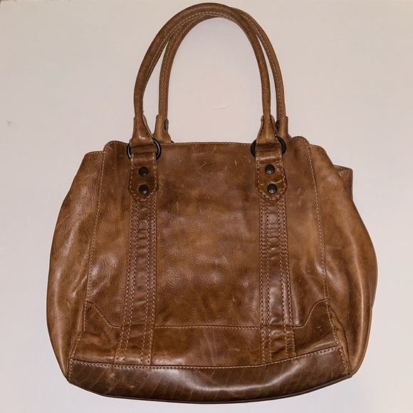 Frye Leather Melissa Tote. - Picture 1 of 5